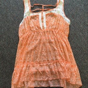 EUC Maurice’s sheer tank top size 3 Plus